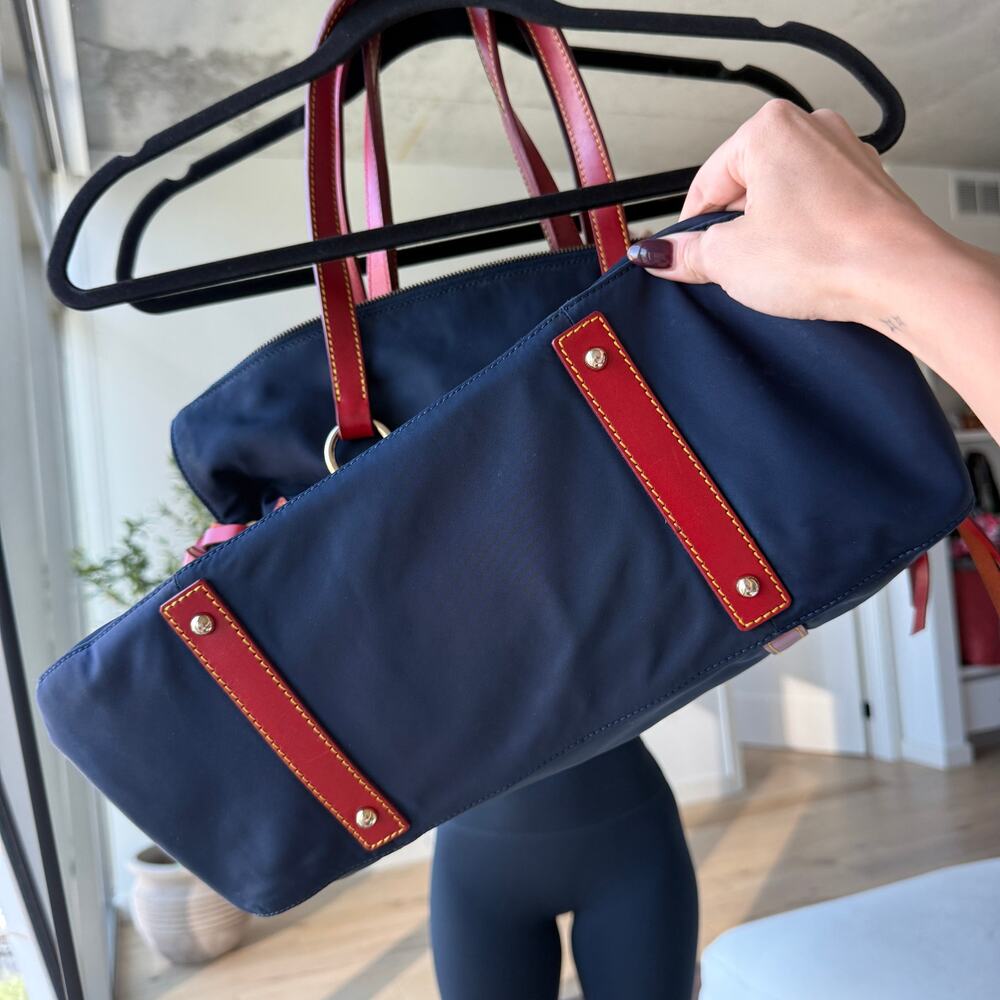 Dooney & Bourke Vintage Smith Nylon Satchel Bag - Picture 5 of 8